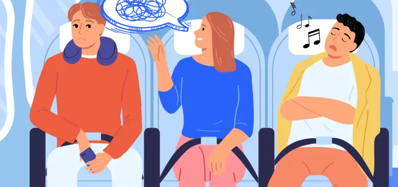 How to Survive a Flight with a Terrible Neighbor